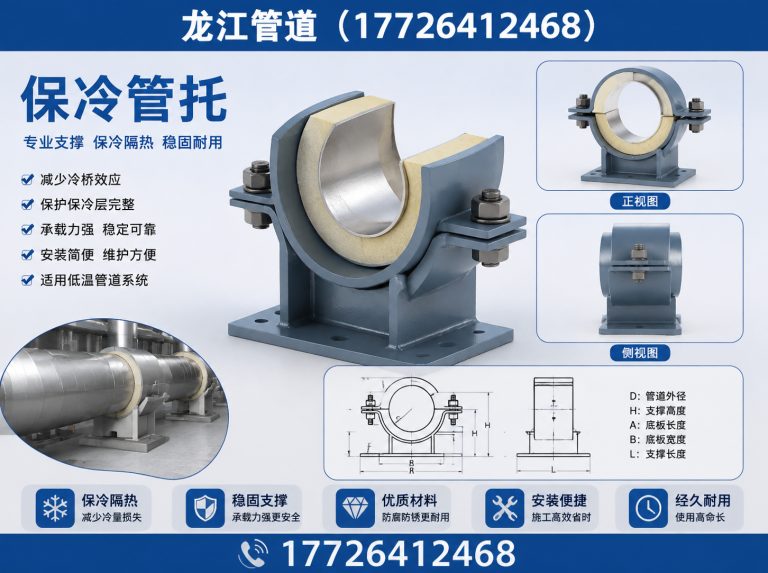运河区隔热管托展示图